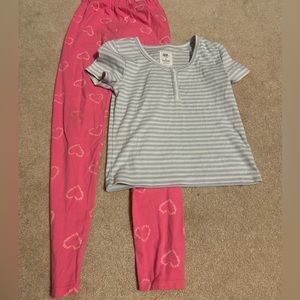 Gap teen crop top size XL and gap kids size L leggings